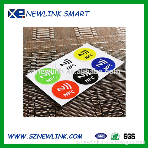 NFC ISO14443A Chip Passive Sticker Business for Wholesales - Ntag213 Chip - 25mm round